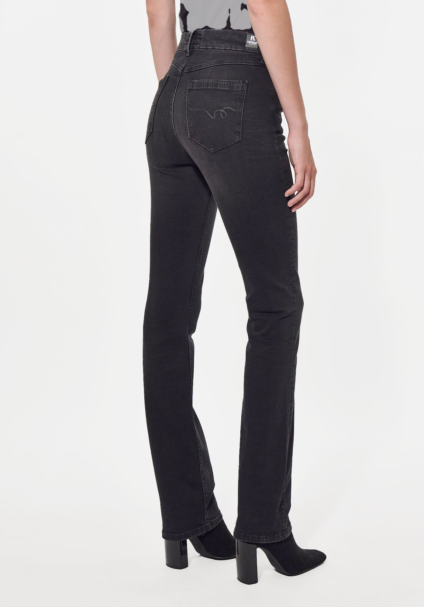 FIDEL  Jean demi slim Femme