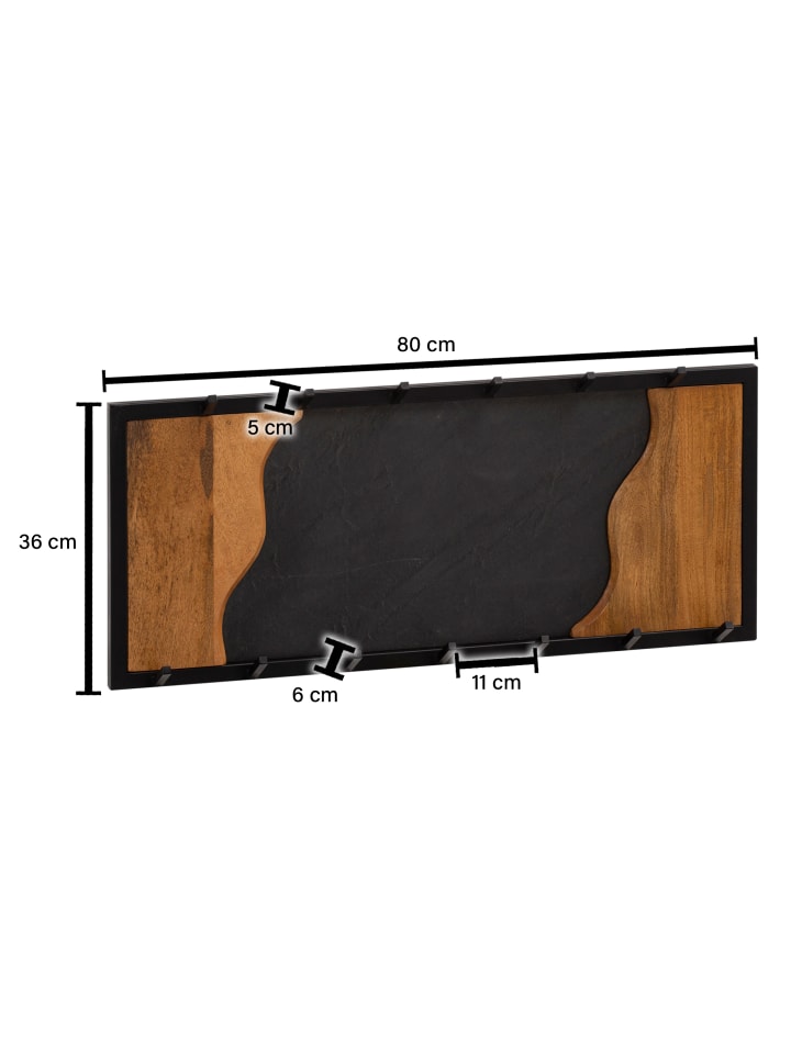 FineBuy Wandgarderobe 