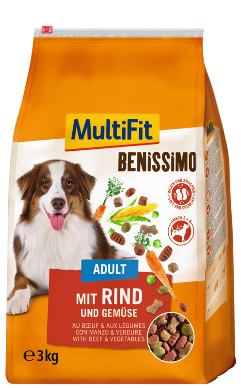 MultiFit Hundetrockenfutter MultiFit Benissimo 3 kg