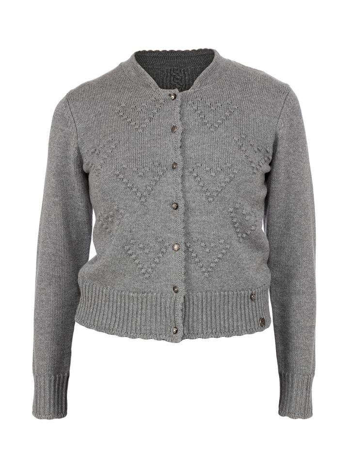 Spieth & Wensky Strickjacke BRESCIA in mittelgrau günstig kaufen