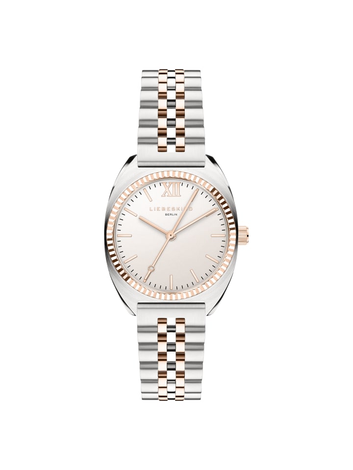 LIEBESKIND BERLIN Armbanduhr in bicolor-rosé günstig kaufen onesize