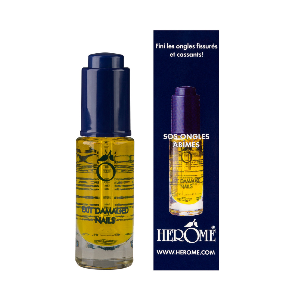 Hérôme S.O.S réparateur d'ongles abîmés Huile réparatrice
