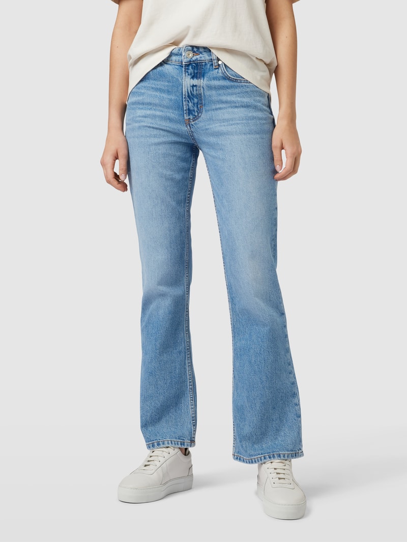 Flared Fit Jeans im 5-Pocket-Design Modell 'KIRUNA' in jeans
