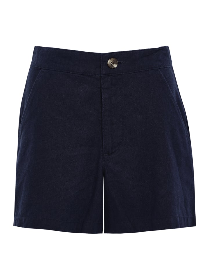 Threadbare Shorts THB Cactus Class Linen Short in Navy günstig kaufen