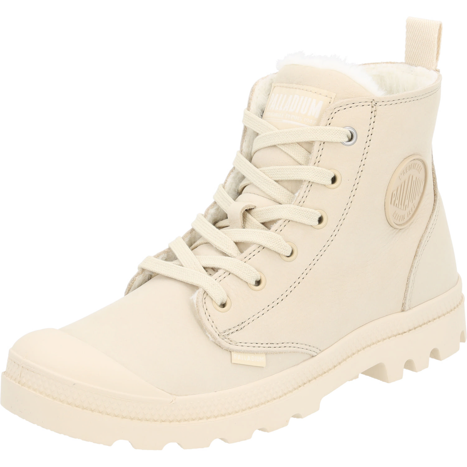 Palladium 95982, Schnürstiefeletten, Damen, Beige