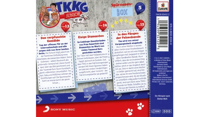 Spürnasen-Box 5 (Folgen 13,14,15)