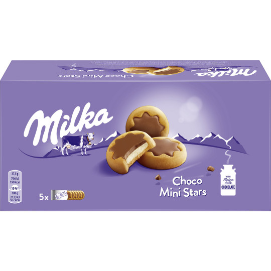 Milka Choco Mini Stars 185G