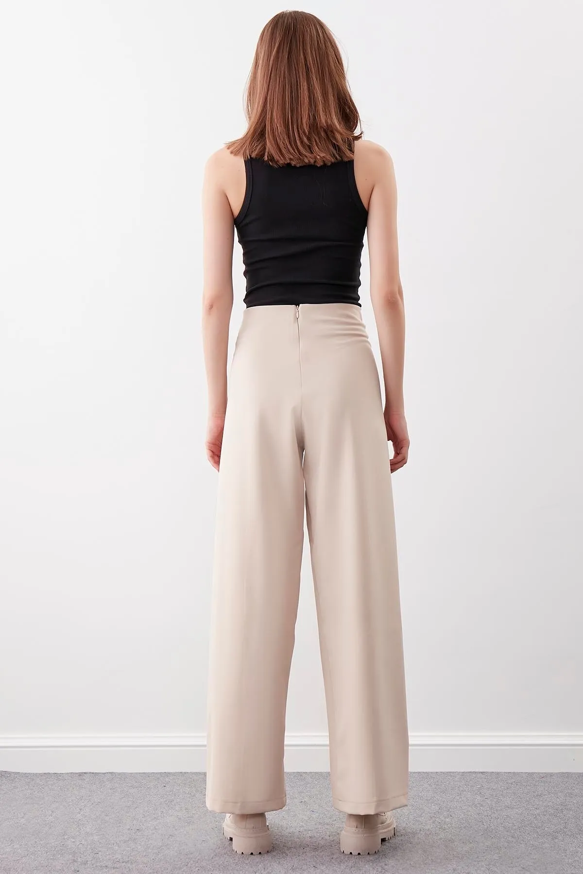 Vitrin  Hose mit hoher Taille und Reißverschlussnähten