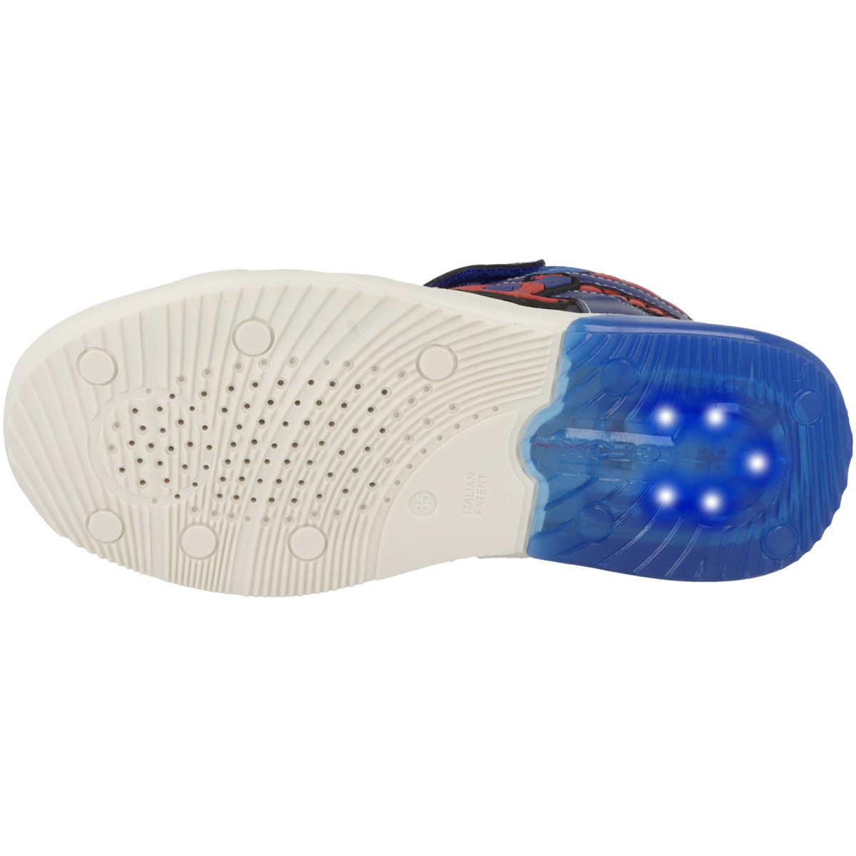 Geox J Grayjay B. C Sneaker mid blau