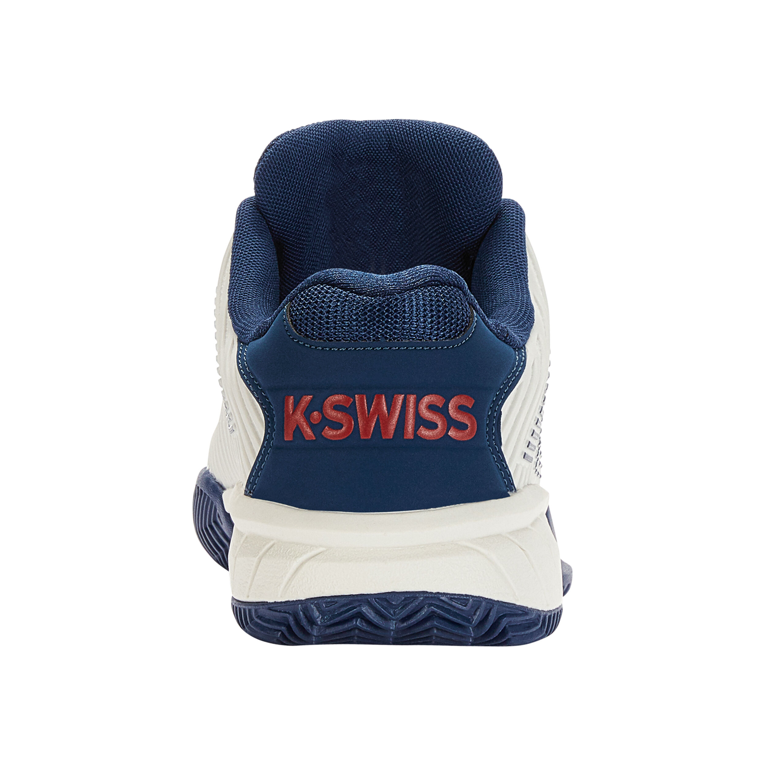 Hypercourt Express 2 Sandplatzschuh Kinder - Weiß, Dunkelblau