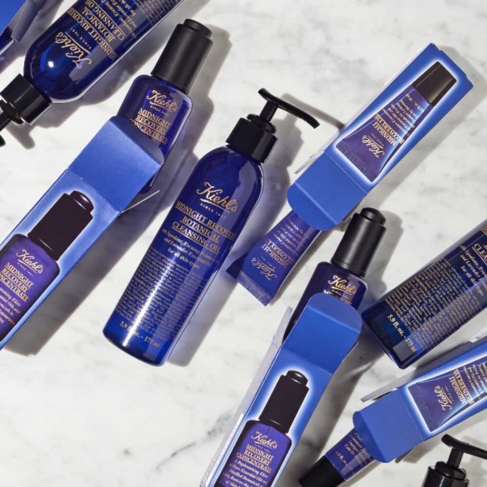 kiehl's Midnight Recovery Eye Crème contour des yeux régénérante de nuit
