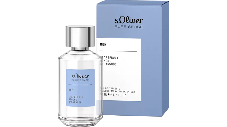 s.Oliver PURE SENSE MAN Eau de Toilette 50 ml