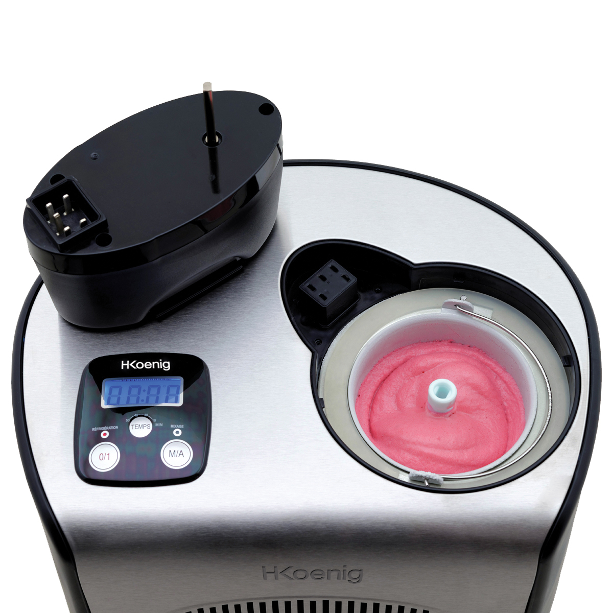 H.Koenig professionelle Eismaschine 1,5 L