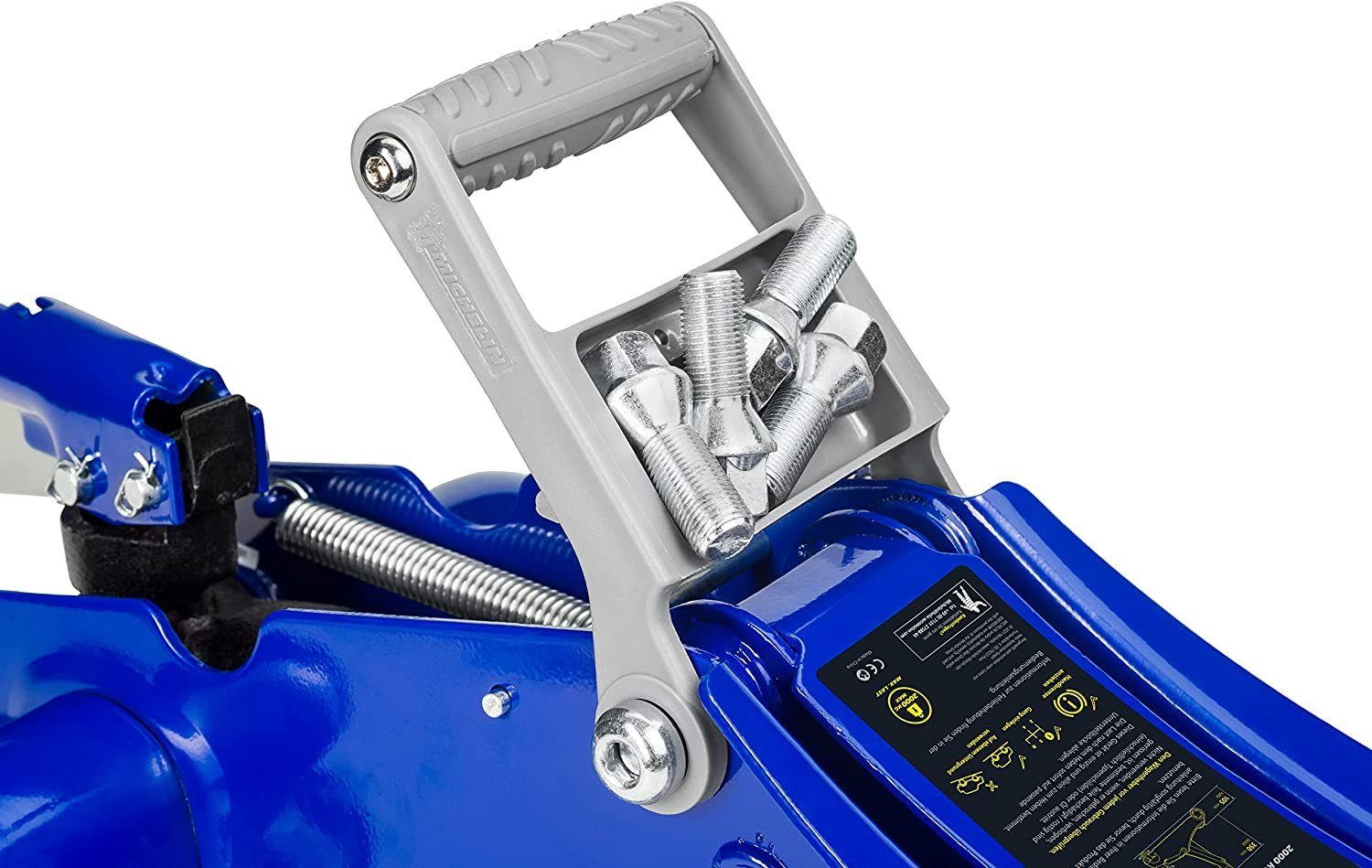Michelin Hydraulikheber Rangier Wagenheber für bis zu 2 t schwere Autos PKW Fahrzeuge