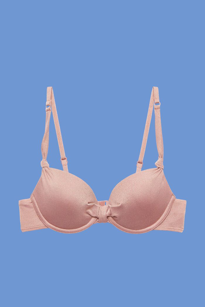 Recycelt: glitzerndes Bikinitop