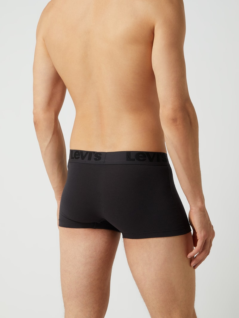 Trunks im 3er-Pack in schwarz