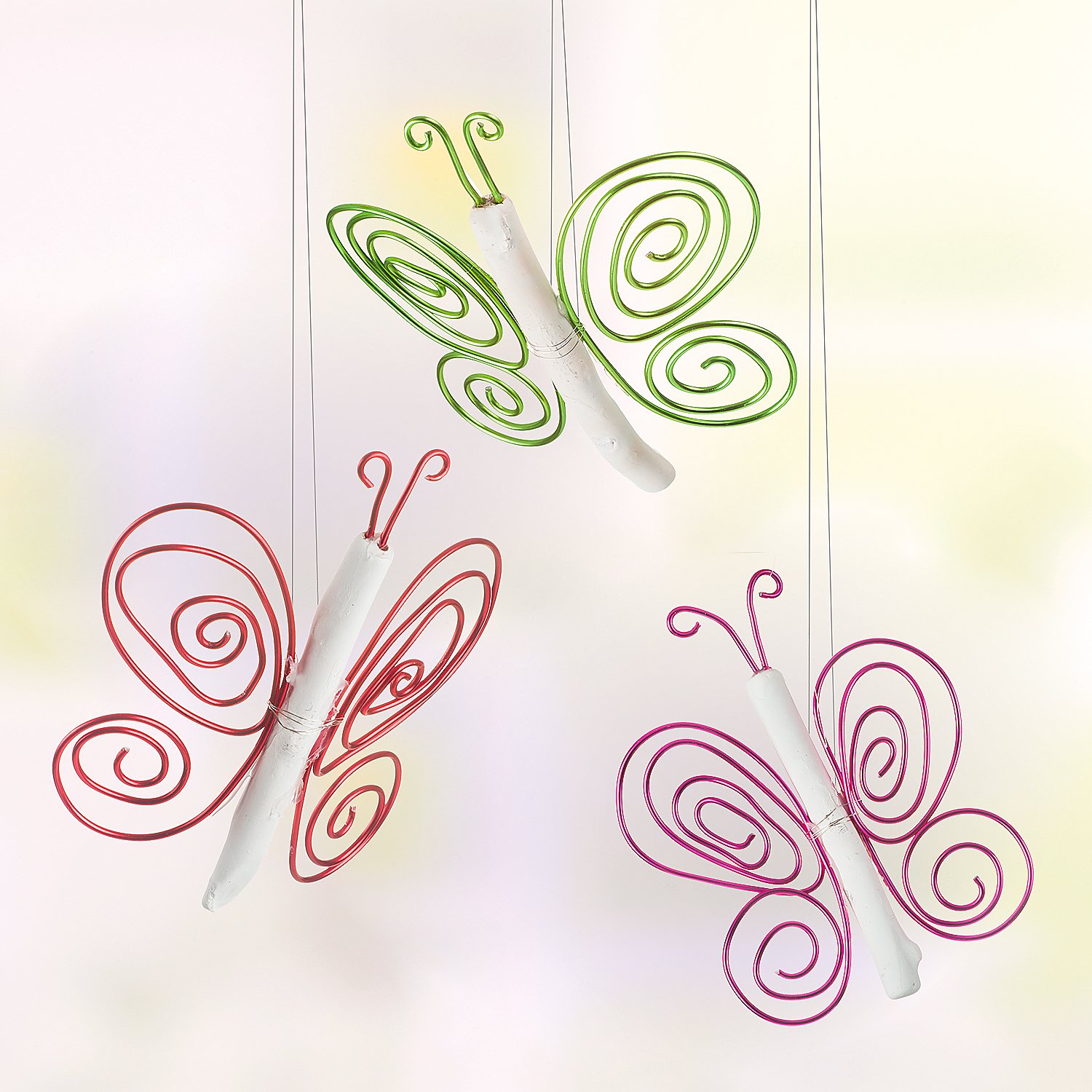 Aludraht-Set bunt, 2 mm Ø, 5 Stück