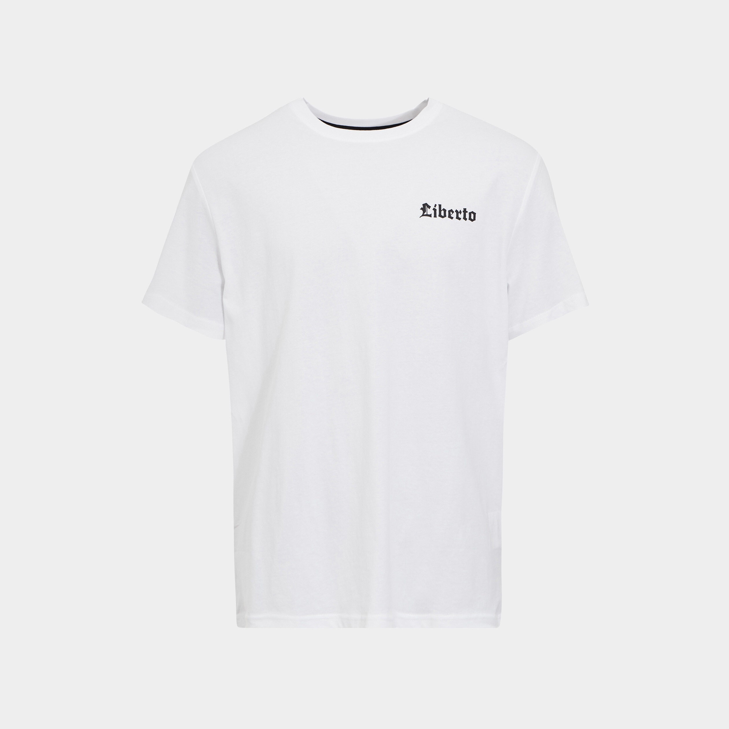 T-shirt manches courtes Liberto blanc homme | La Halle