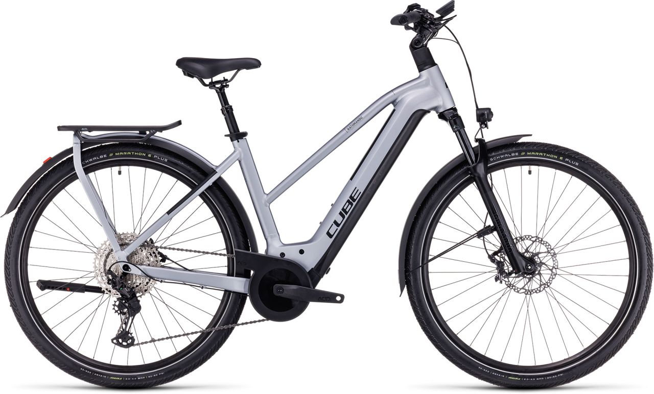 Cube Kathmandu Hybrid SLX 750 Lady polarsilver´n´black kaufen | Bike-Discount