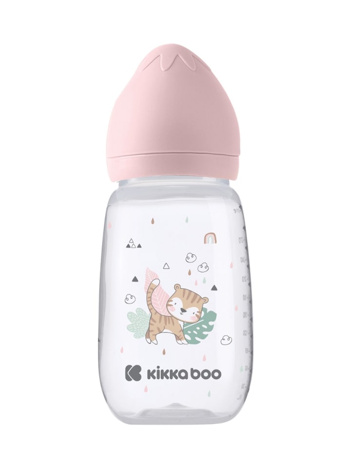 Kikkaboo Babyflasche Savanna 310 ml in rosa günstig kaufen onesize