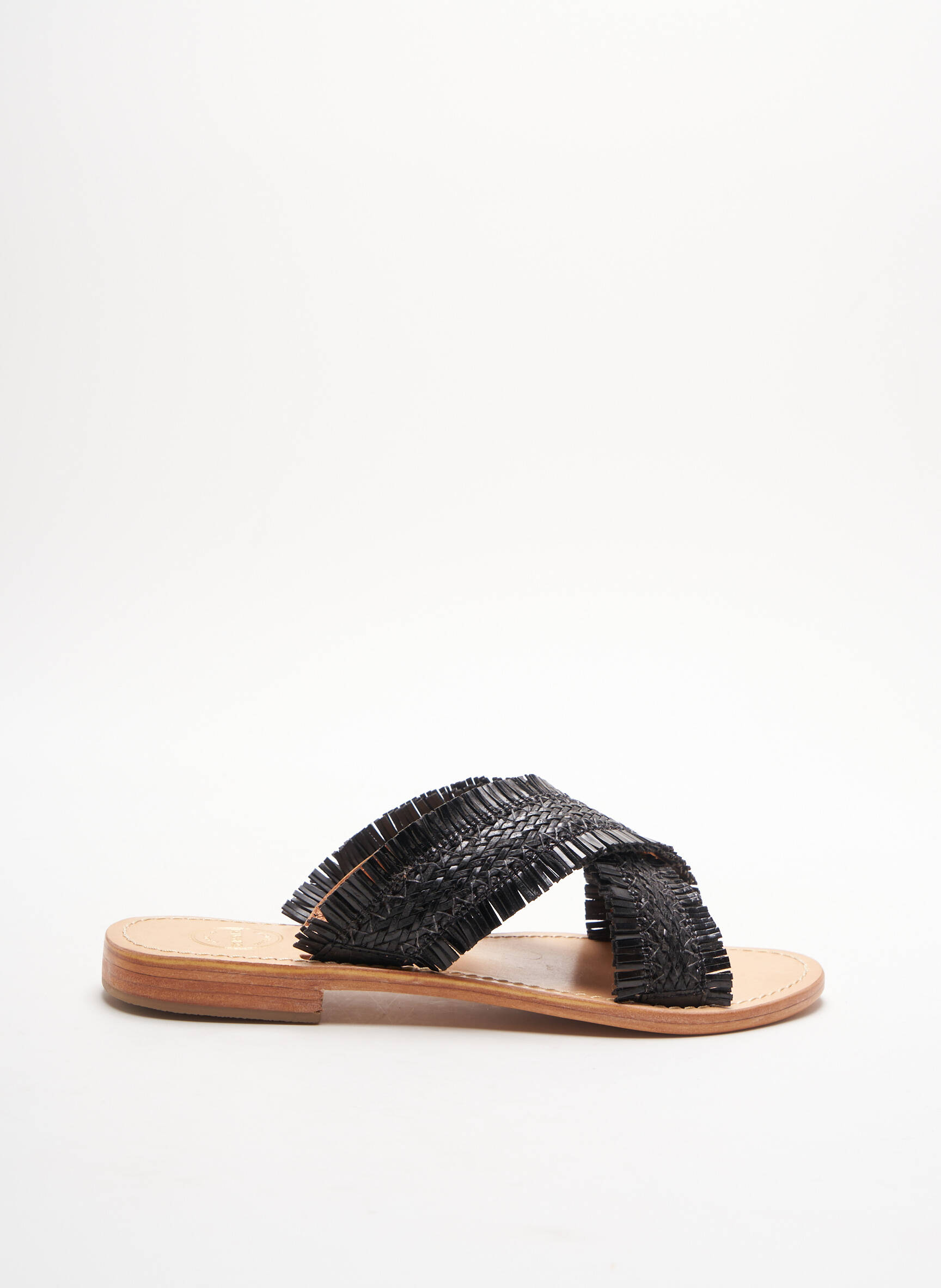 Sarenza Sandales Nu Pieds Femme couleur noir