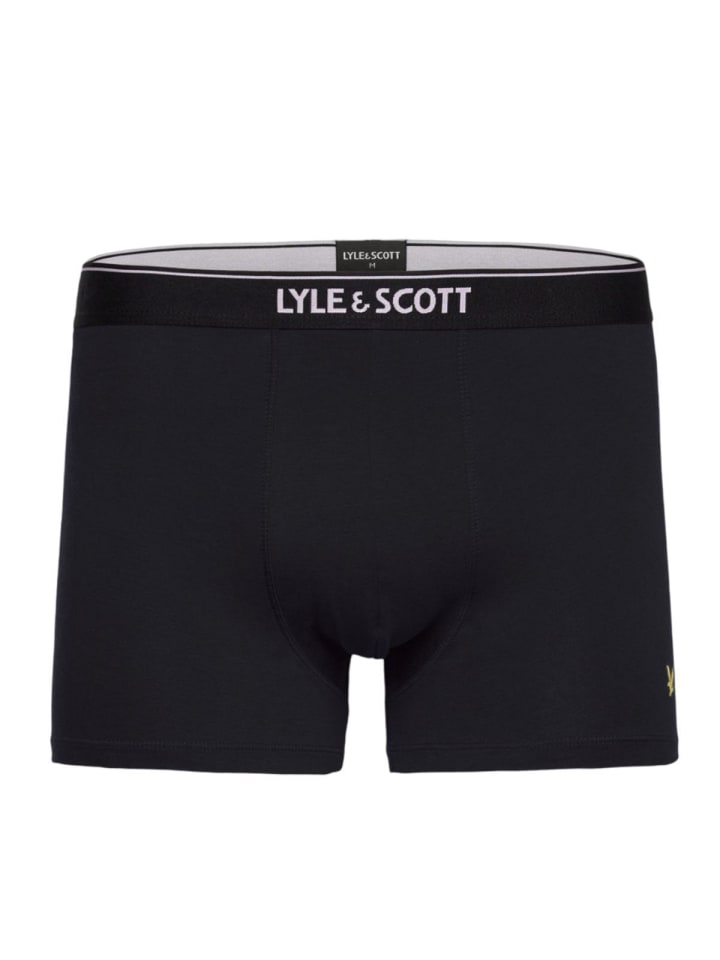Lyle & Scott Trunks 5-Er Set in Schwarz/Khaki/Weiß/Dunkelblau/Meliertes Grau günstig kaufen
