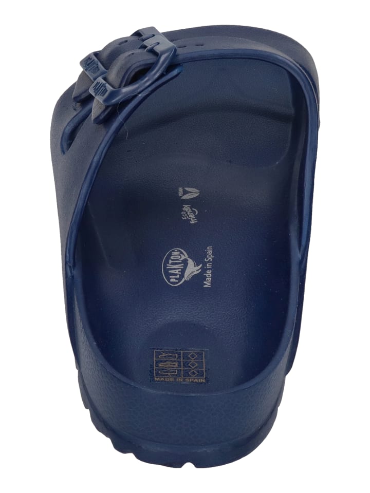 Plakton Pantoletten WANDA 760010 CAB in blau günstig kaufen