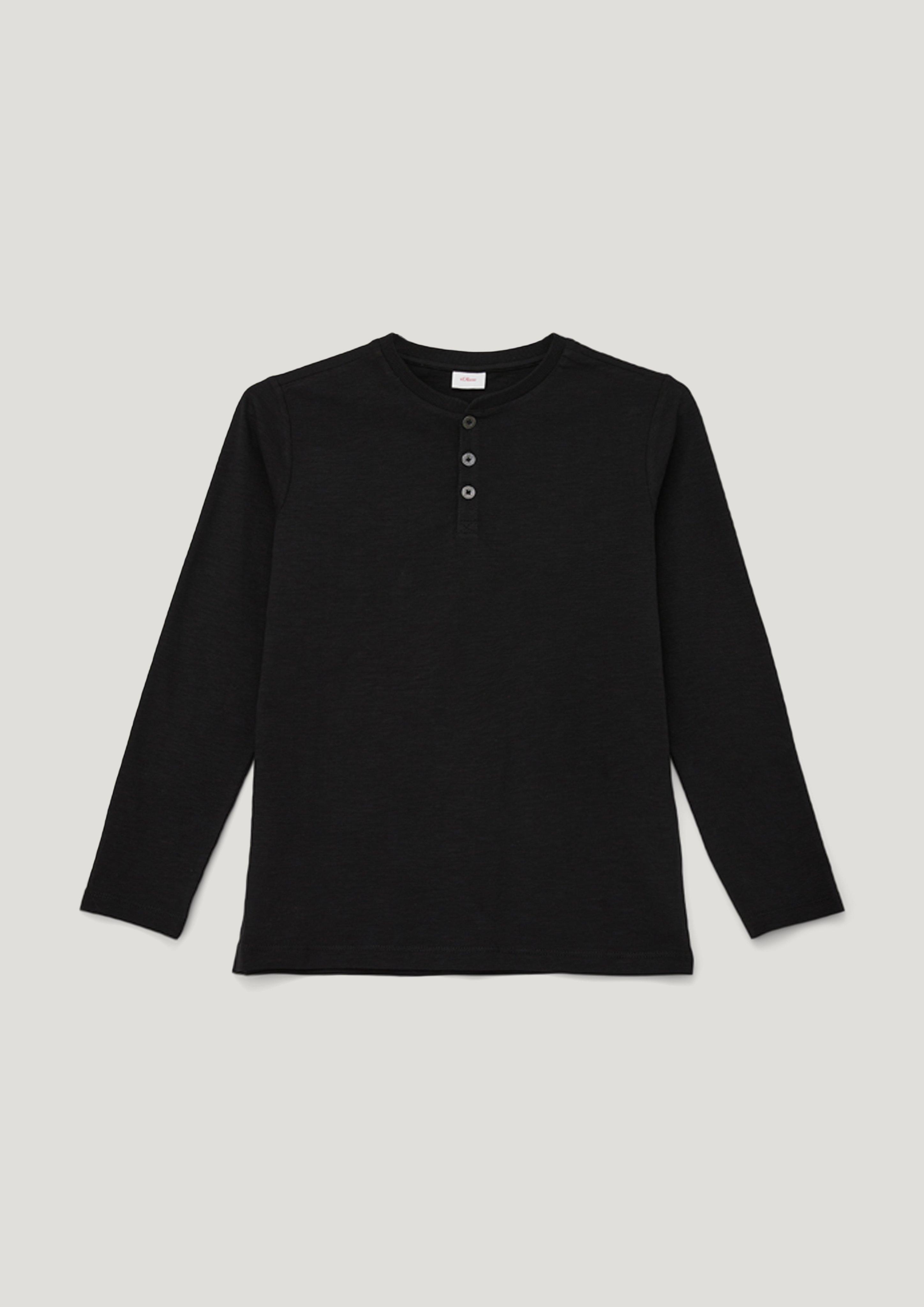 Longsleeve mit Flammgarnstruktur  2134024-9999