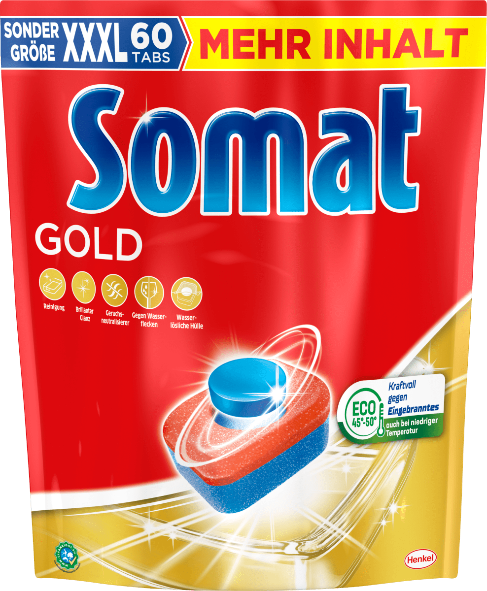 Spülmaschinen-Tabs Gold, 60 St
