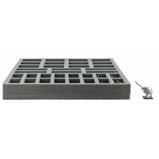 Feldherr 35 mm Full-Size Schaumstoff mit 34 Fächern gemischter Größe