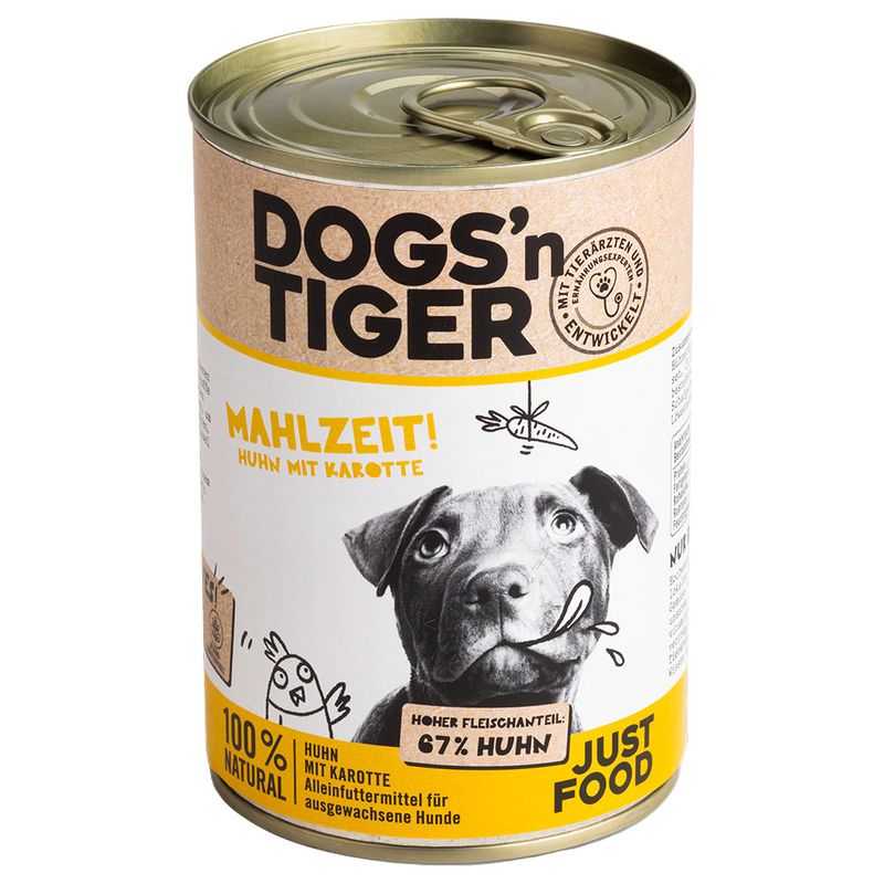 Sparpaket Dogs'n Tiger Adult 12 x 400 g