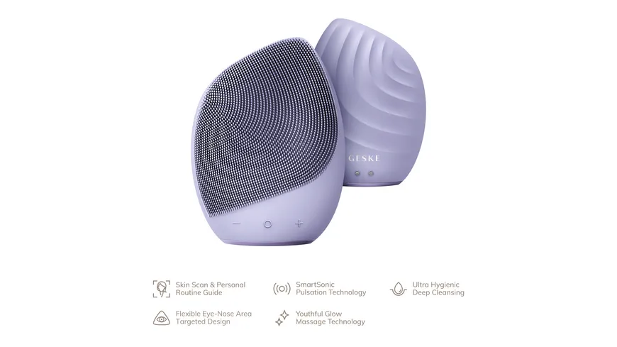 GESKE Sonic Facial Brush 5 IN 1 purple purple