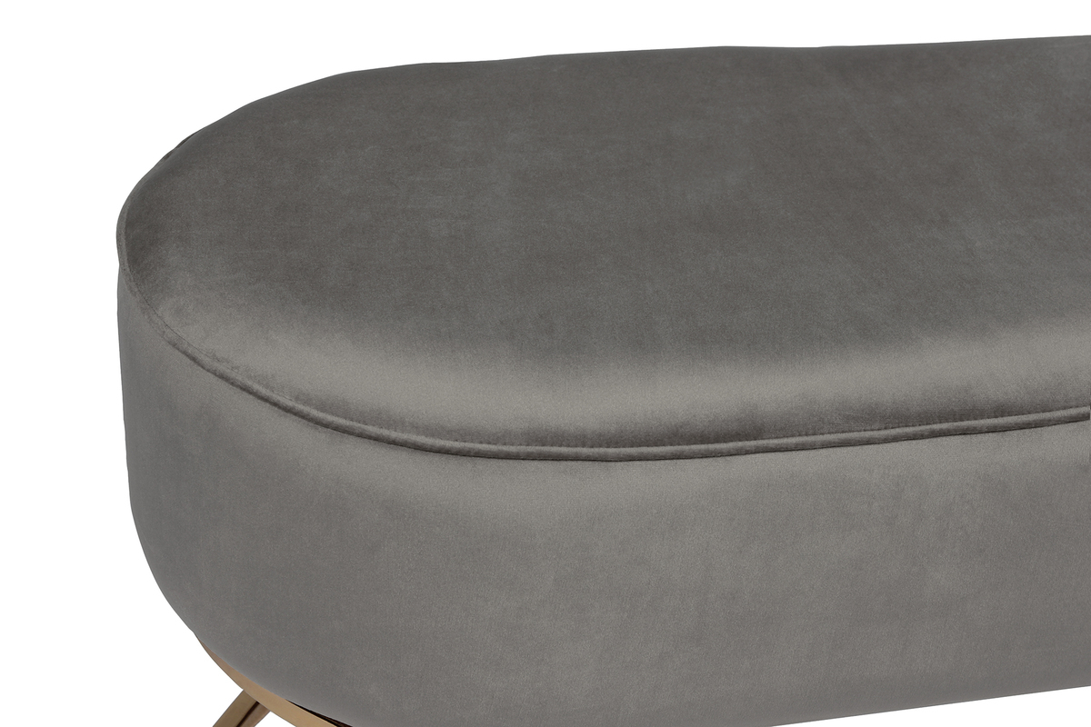 Kayoom Sitzbank Athea 225 Grau / Gold