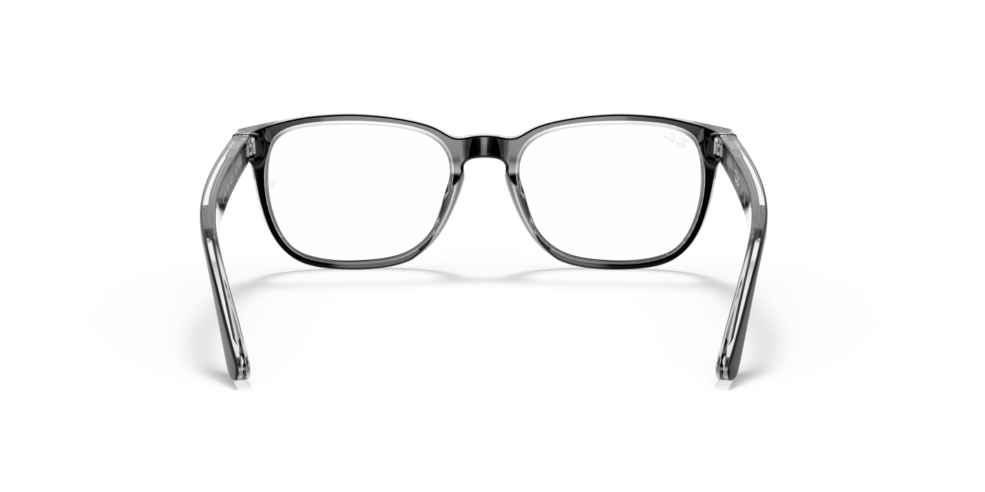 RB1592 OPTICS KIDS - Negru lucios pe transparent