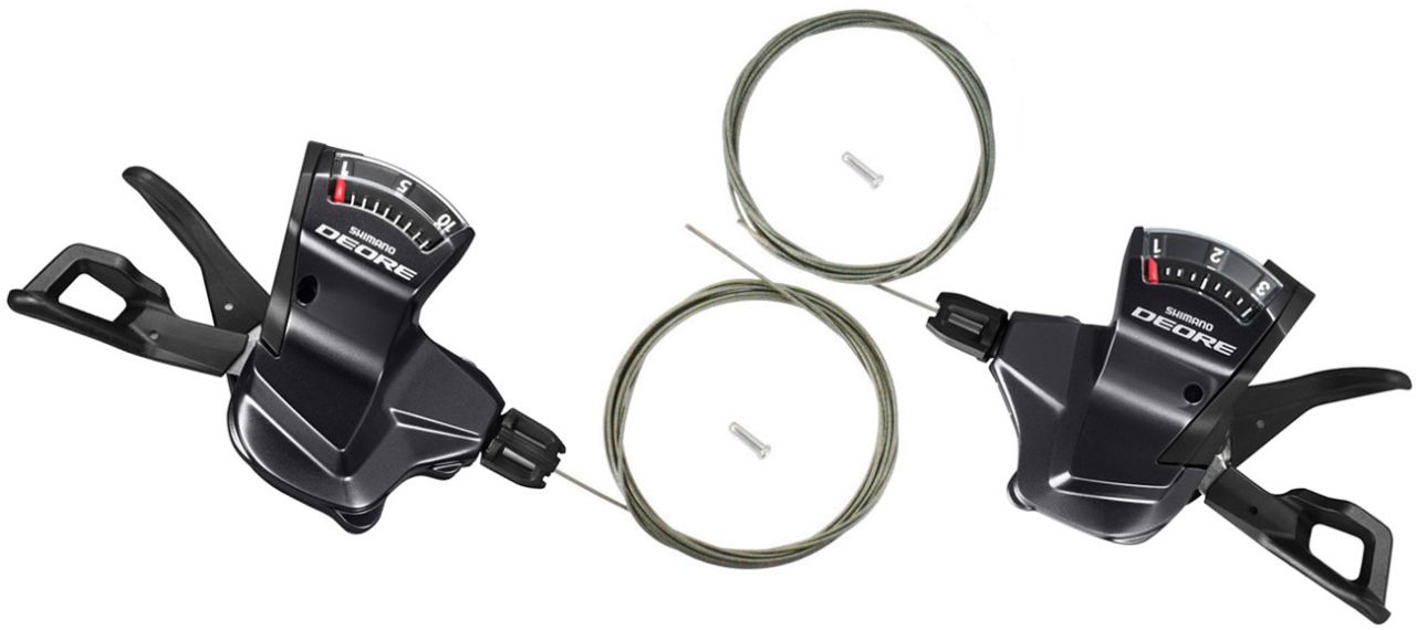 Shimano DEORE SL-T6000 2/3x10-fach Schalthebel-Set kaufen | Bike-Discount