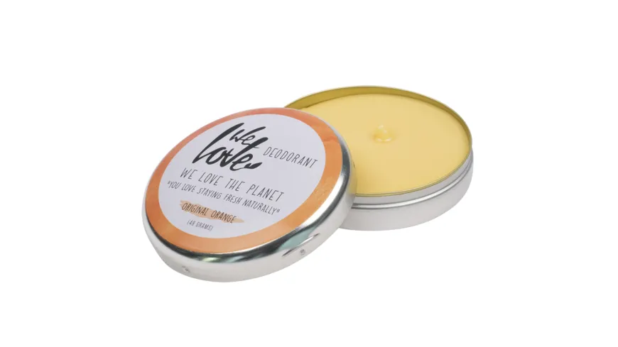 WE LOVE THE PLANET Natürliche Deodorant Creme - Original Orange 48 g
