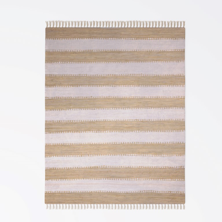 MyFlair Teppich Zendo 170cm x 120cm, Farbe Beige, rechteck