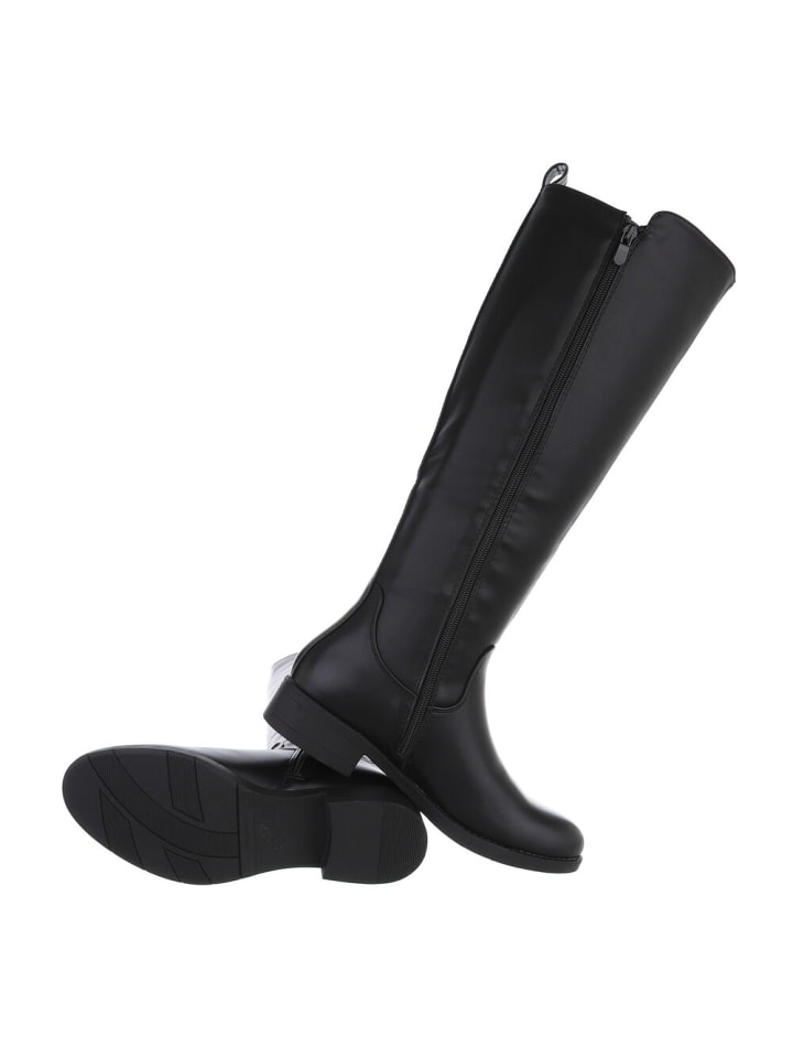 Ital-Design Stiefel in Schwarz günstig kaufen