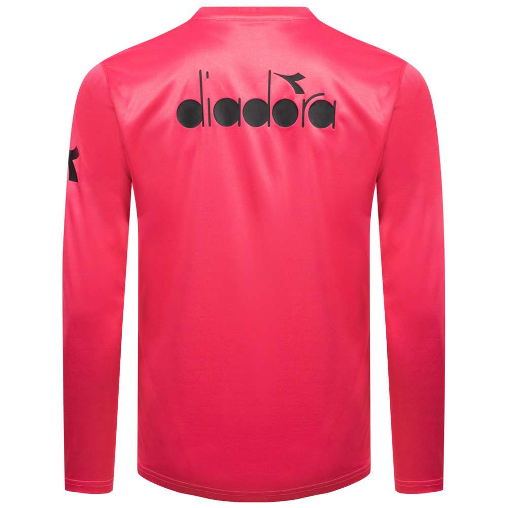 Italien AIA Diadora Herren Schiedsrichter Langarm Trainings Trikot 102.173021-50156