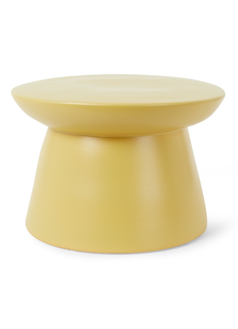 Masă de cafea din teracotă, lățime 49 cm, de la HKliving