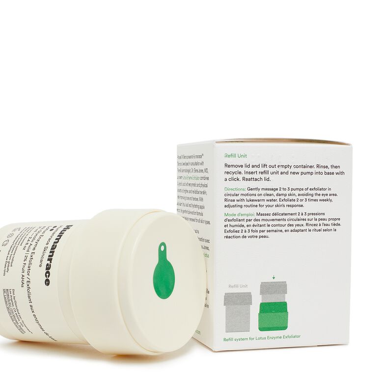 Humanrace Lotus Enzyme Exfoliator Refill yellow