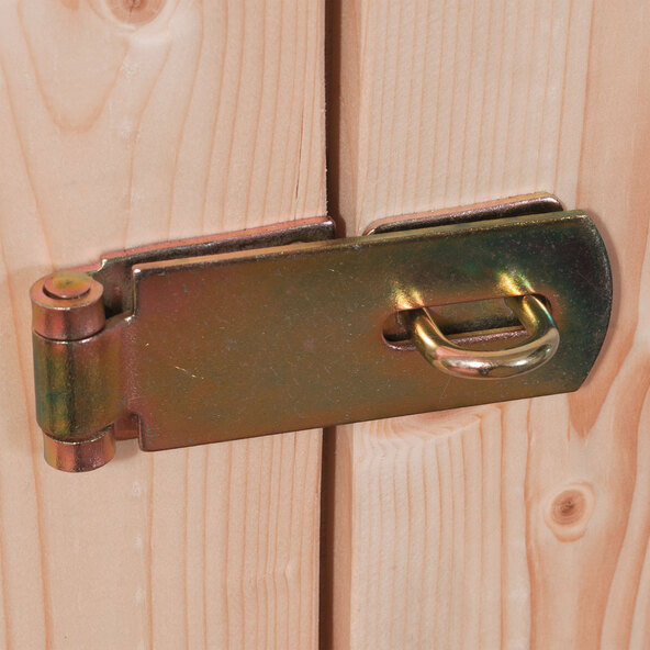 Feuerholzunterstand mit Geräteschrank