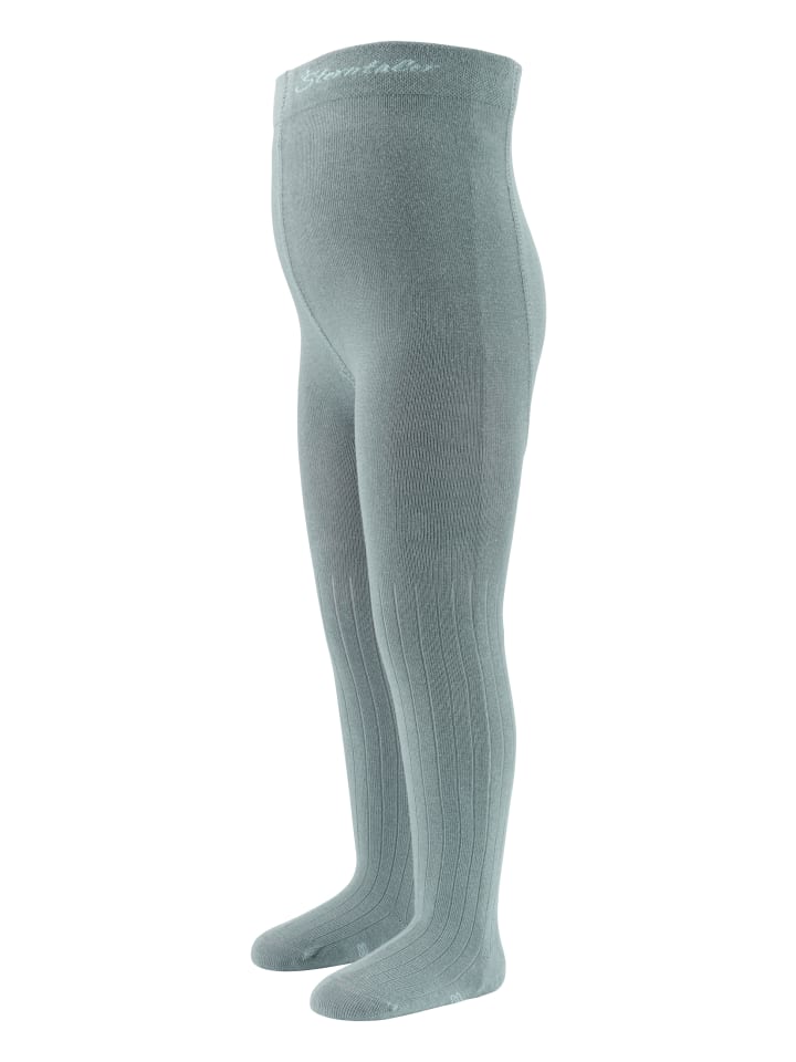 Sterntaler Strumpfhose Rippe in sattes grün günstig kaufen