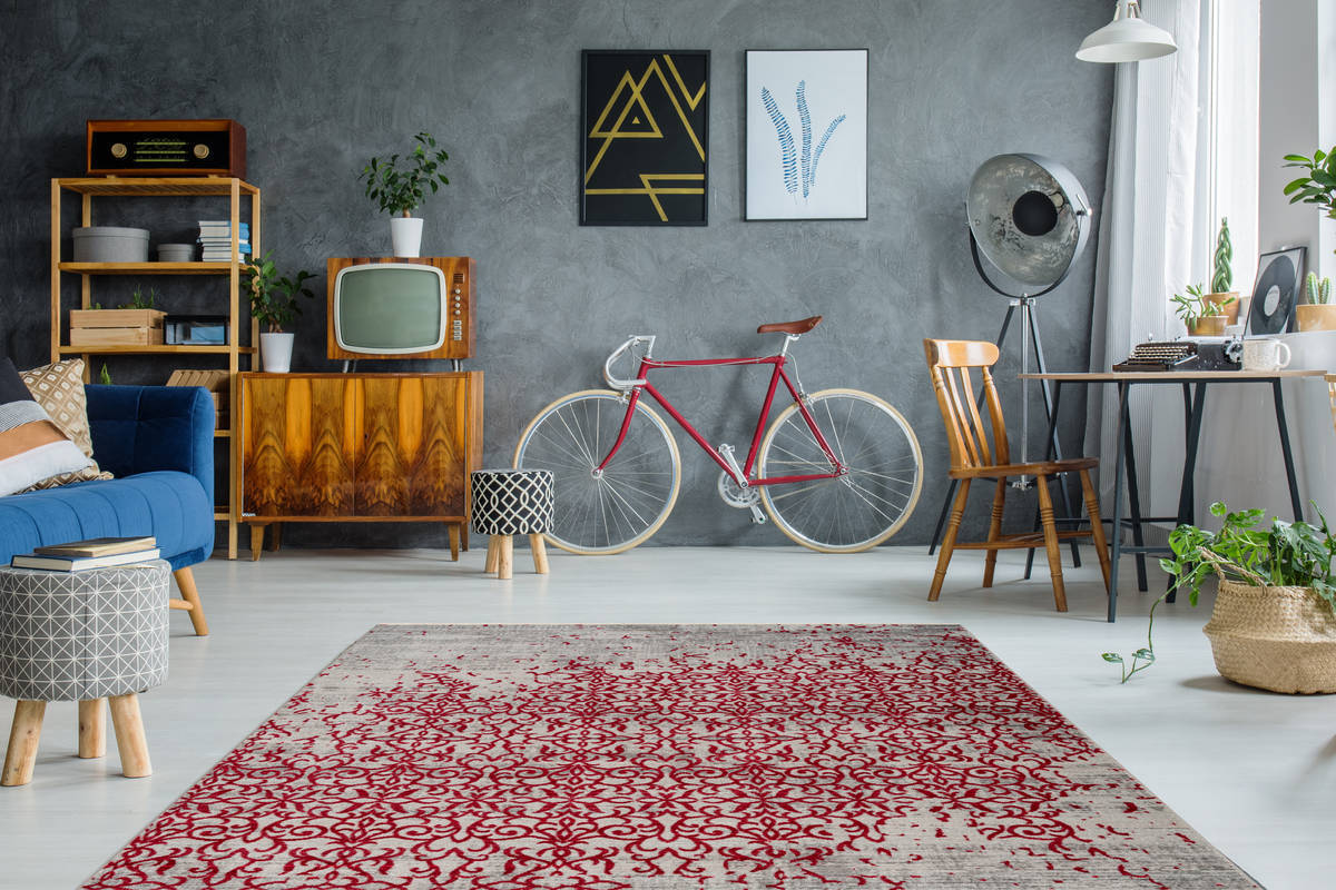 Arte Espina Teppich Rot 200cm x 290cm