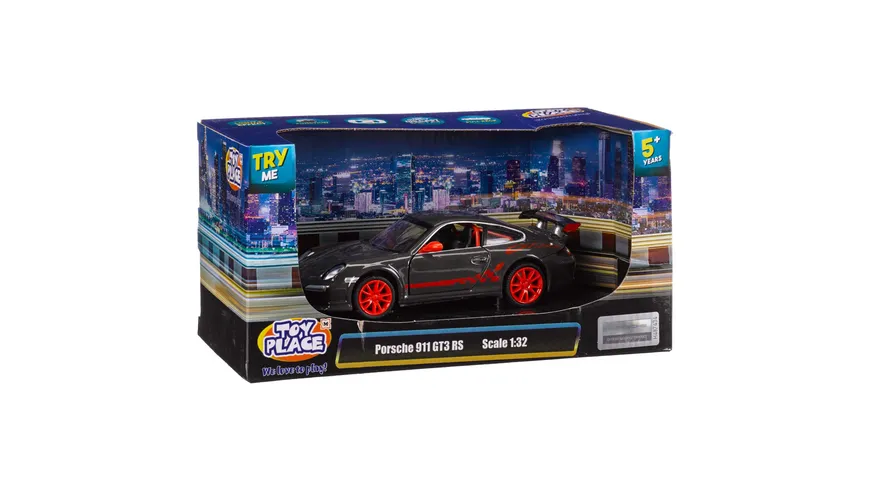 Müller - Toy Place - 1:32 Modellauto mit Rückzugmotor, Licht + Sound, sortiert