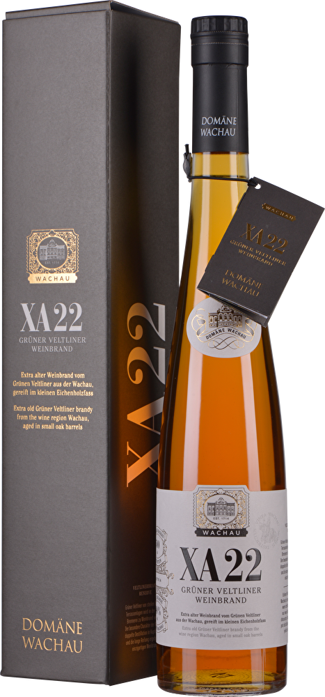 Domäne Wachau XA22 Grüner Veltliner Weinbrand 0,5 Liter im Geschenkkarton