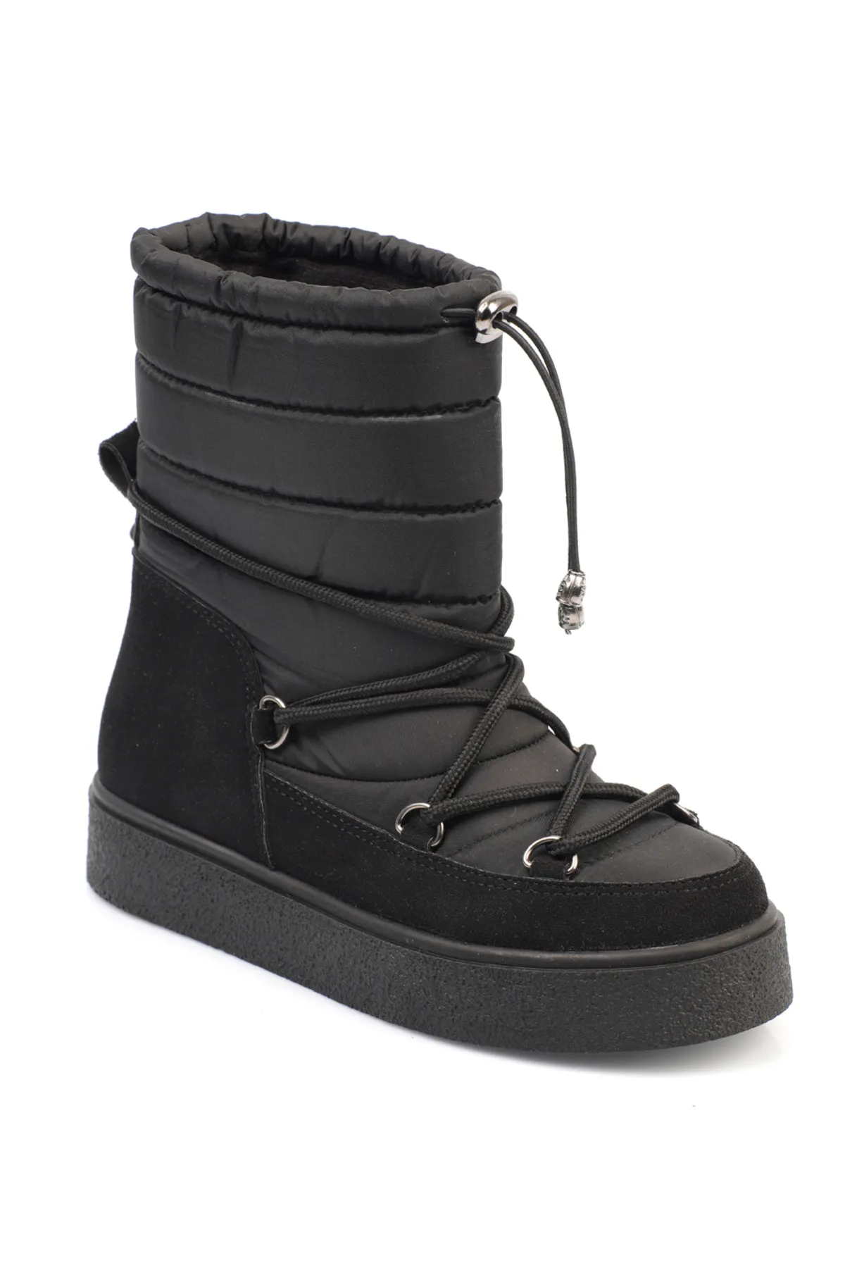 Capone Outfitters  Fallschirmspringer-Schneestiefel für Damen mit runder Zehenpartie