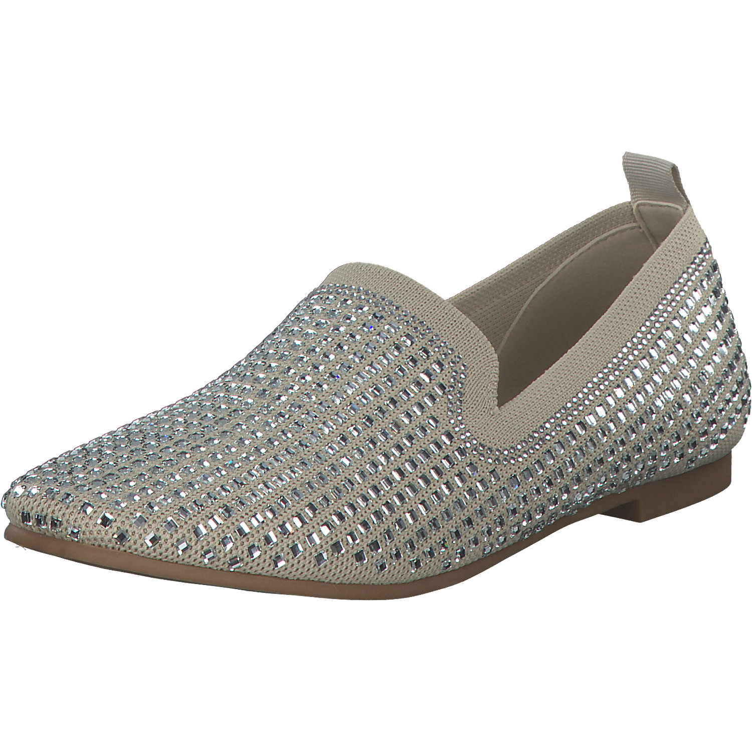 La Strada 2001004, Mokassins, Damen, beige + stones