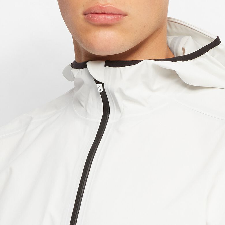ON Waterproof Anorak white