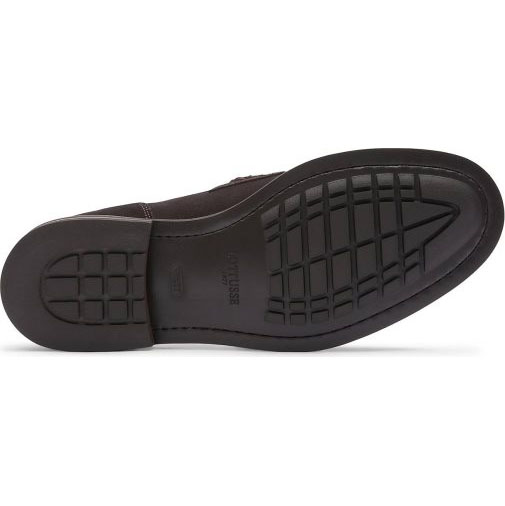 Lottusse Bootsschuh Aus Kalbsveloursleder In Mokka